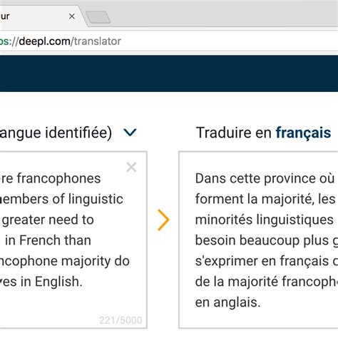 translate deepl english to french
